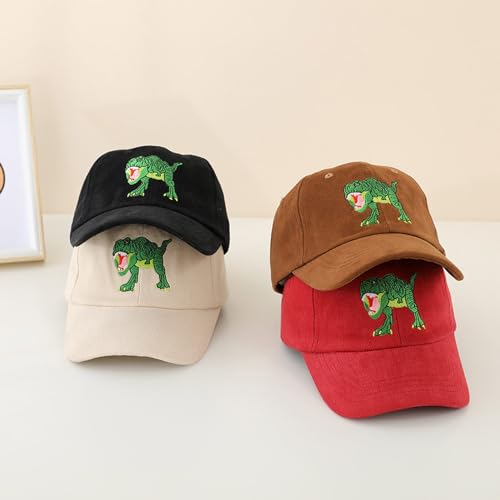 Toddler Boys Girls Dinosaur Hat Funny Embroidered Baby Baseball Caps Kids Spring Summer Sun Hats4