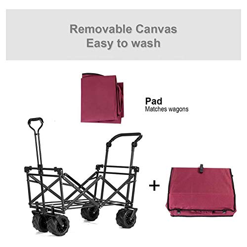 Chariot de plage pliable et pare-soleil pour vos sorties outdoor en famille