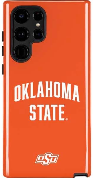 Skinit Pro Phone Case Compatible with Galaxy S22 Ultra - Officially Licensed Oklahoma State University OSU Cowboys Basketball Design