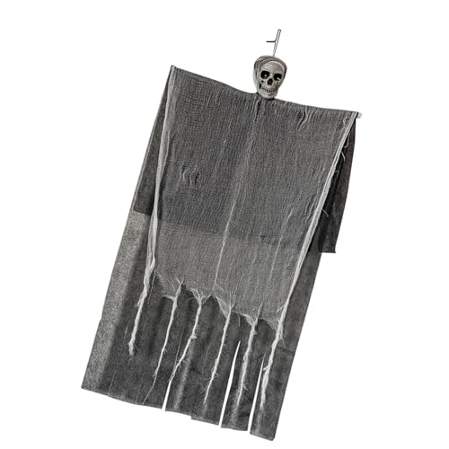 Storage Bag Scary Halloween Specters Decorations For Garden Porch Craft Haunting House Theme Party Supplies Easy To Hanging Weather Proof Skeleton Design Outdoor Halloween Hanging Specters Decors