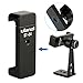 Ulanzi ST-04 Aluminum Smartphone Tripod Mount Adapter Vertical Video Bracket Cell Phone Clip 360 Degree Smartphone Video Tripod Clamp for iPhone 12 11 Xs Max XR 8 Android Instagram IGTV Livestreaming