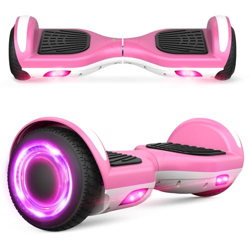 VEVELINE Hoverboard,Self-Balancing Hoverboard with LED Lights for Kids Ages 6-12
