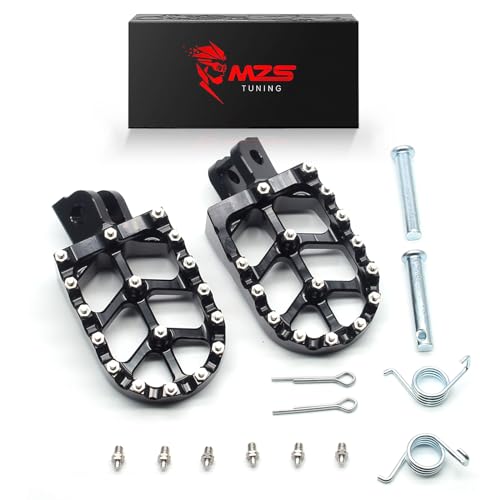 Image of MZS Motorcycle Front Foot Pegs for GROM MSX125 Monkey Dax 125 2014-2025