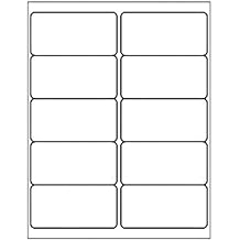 10 Up - Shipping Address Labels - 2" x 4" - 1000 Labels