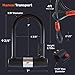 Bike U Lock Heavy Duty with 4ft Flex Bicycle Chain Cable + Mounting Holder + 2X U-Lock Keys