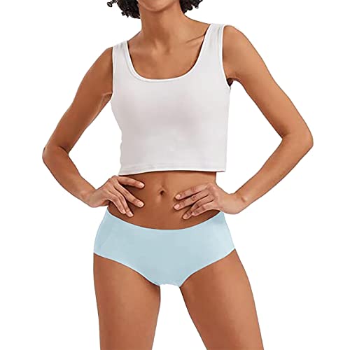 Momolaa Culotte Fuite urinaire Femme Lavable Lot de 5 sous-vêtements Populaires Confortables et Respirants en Soie glacée sans Traces pour Femmes Culotte Fuite urinaire Femme Lavable – vue 6
