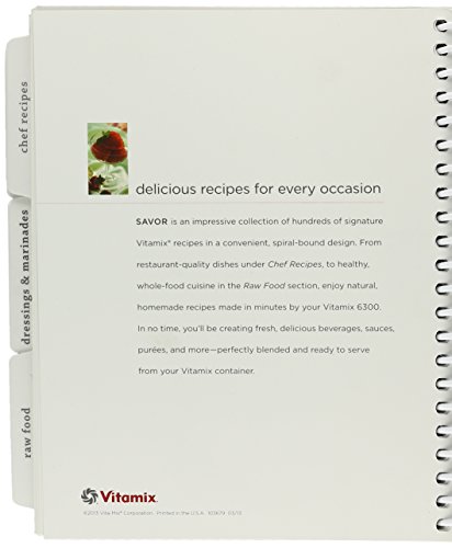 Vitamix Vitamix Savor Recipes Book Only thumb #1