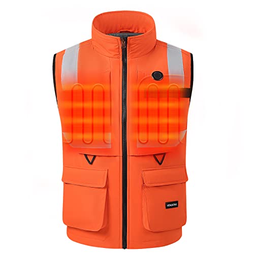 Venustas Unisex Heated hunting Vest with 7.4V Battery Pack, Heated vest for Men and Women with Multi-Pockets Venustas Unisex Heated hunting Vest with 7.4V Battery Pack, Heated vest for Men and Women with Multi-Pockets