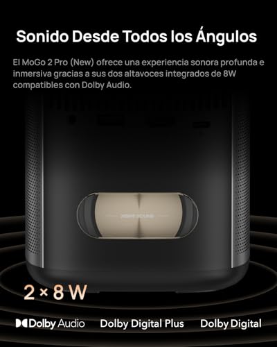 Miniatura 5 de XGIMI MoGo 2 Pro (New) 1080P Mini Proyector Portátil, Google TV con Netflix