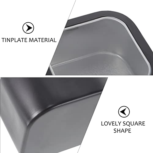 Image of Tin Containers with Lids Square Metal Tins with Window Lids 2.63 X 2.63 X 1.57 in Storage Tins for Candle Making Diy Creams Balms Craft Supplies 15 Pack