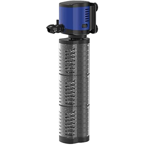 Craftsboys Fish Tank Filter, Quiet Internal Aquarium Filter, Clean Water, Make Waves, Air Pump (14W-1000L/H) Cover