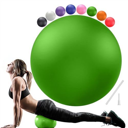 Image of PL-0003 Soft Exercise Ball, Anti-Burst Yoga Ball Chair Supports 2200lbs PL-0003