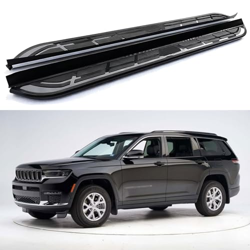 Estribos laterales aluminio para Jeep Grand Cherokee L 2022-2025 pack 2 miniatura 1