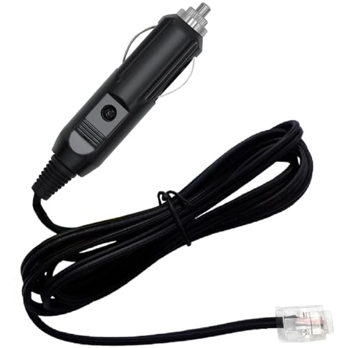 UpBright Car 12V DC Adapter Straight Power Cord Compatible with Valentine One V1 Gen 1 2 V2 Radar Laser Detector Uniden Extreme 360 R1 R3 R4 R7 R8 BEL Vector 995 Escort Passport 9500ix Supply Charger