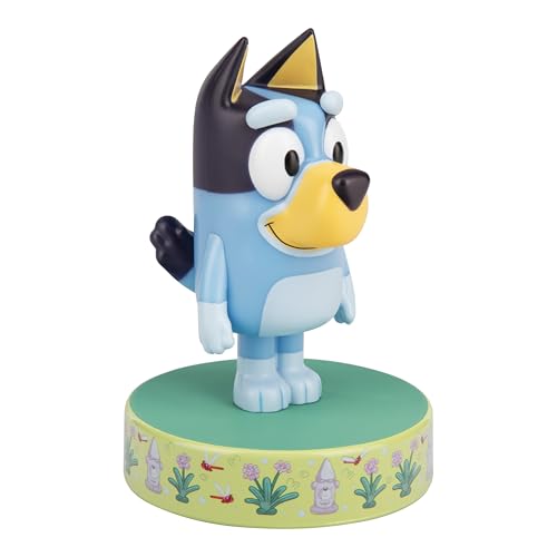 Paladone Bluey Icon Light Officially Licensed Mini LED Lamp Kids TV Character Merchandise for Bedrooms & Homes Battery Powered Collectible