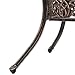 Christopher Knight Home Tucson Cast Aluminum Dining Table, Shiny Copper