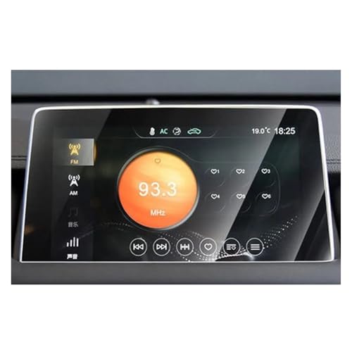 Protecteur d'écran pour MG HS 2018-2020 en verre trempé pour navigation GPS