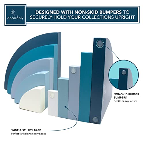 Rainbow Bookends For Kids Room - Kids' Room Bookends, Kids Bookends For Girls, Rainbow Book Ends For Kids Rooms Girl, Childrens Book Ends For Kids Room, Kids Book Ends Girls, Rainbow Bookend #TOP2