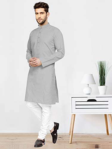 Image of Mens Casual Kurta Payjama Set Cotton