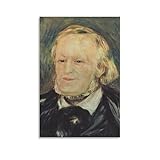 Poster mit Porträt von Richard Wagner von Pierre Auguste 