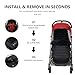Universal Stroller Footmuff for Baby, Winter Baby Stroller Bunting Bag, Warm Soft Ultra-fine Fleece Stroller Sleeping Bag for Cold Weather, Waterproof & Windproof, Footmuff Blanket Must Have