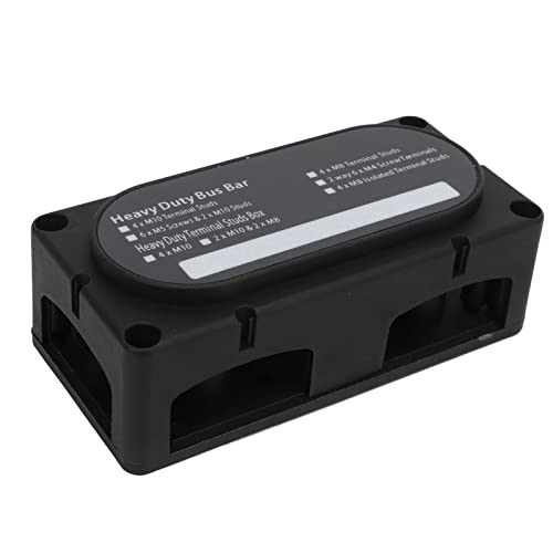 Bloque de distribución de energía de 4 postes y 100A, conector de terminales de 12V-48V 2