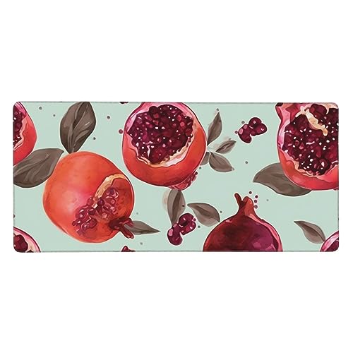 Grand tapis de souris de jeu étendu XXL 90 x 40 cm, tapis d'écriture long pour ordinateur portable