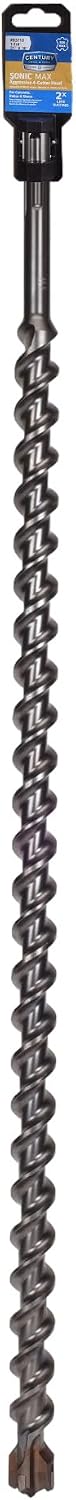 Century Drill & Tool, 83718, 1-1/4"X31"X36",SDS Max,Drill Bits – Multi Cutter Tip, Concrete Drilling