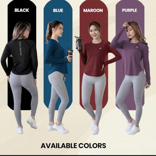 Image of Gym T-Shirt for Women-Quick Dry Sports & Workout T-Shirt for Women, Activewear for Running, Casual & Gym Use