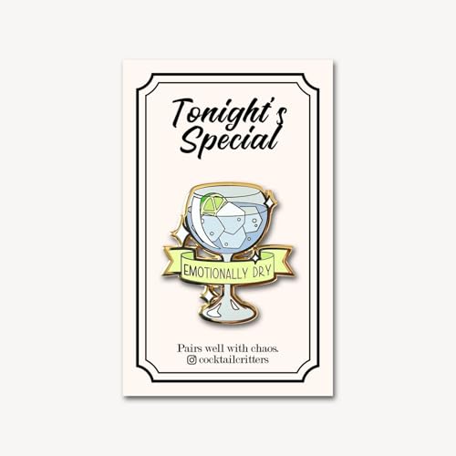 Image of Classic Cocktail Cute Enamel Pins for Bartender Aprons, Jackets, Backpacks and Purses, Shirt and Suit Lapels, Button Badges Brooch Fashion Jewelry