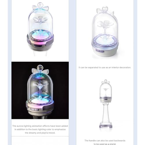 Image of ILLIT Official Lightstick + 3 Extra photocards Set