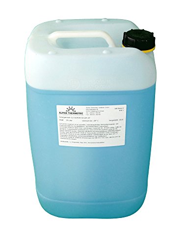 Solarflüssigkeit 25 l blau Gemisch bis -28° C Frostschutz, Solarfluid, Solarliquid, Wärmeträgermedium