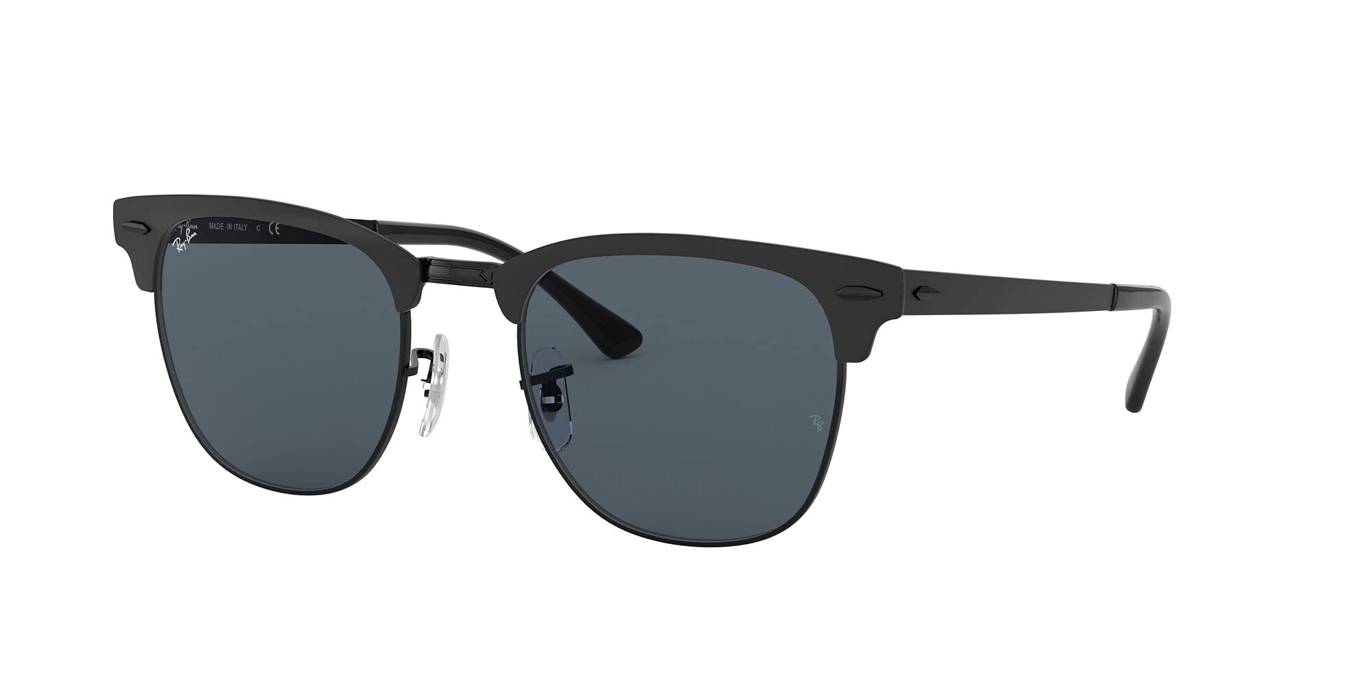 Image secondaire de Ray-Ban 0RB3716 186/R5 51 Montures de Lunettes, Noir (Shiny Black Top Matte/Blue), Mixte Adulte