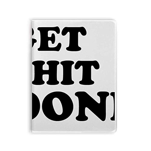 Carnet Get Shit Done souple idéal pour noter vos idées au bureau ou en café