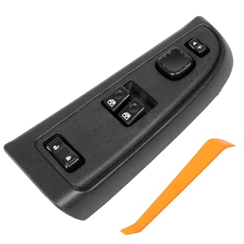 RANSOTO Master Power Window Switch Assembly,Front Driver Side Door Lock Switch Compatible with 2003-2007 Chevy Silverado GMC Sierra 1500 2500 3500 Replace 15883318 920-023 DWS-226