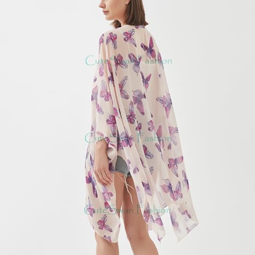 Cardigan kimono fluide long pour sublimer une tenue d'été ample - 4