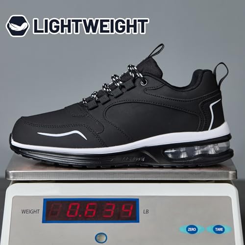 Image of LANSNBO Waterproof Shoes for Women Wide Width Non Slip Sneakers for Work Chefs Food Service Water Resistant Walking Shoe Lightweight Slip Resistant Fashion Footwear for Nurse