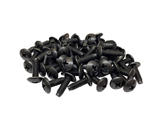 RackGold M6 Rack Screws 50 Pack - USA Made