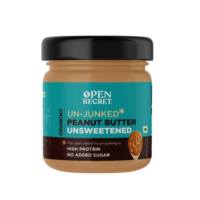 Open Secret Peanut Butter | 950g | Peanut Butter Crunchy, High Protein Peanut Butter with 30g Protein, Peanut Butter Unsweetened, Vegan, Cholesterol Free, Zero Trans Fat, No Added Sugar (Pack of 1) (B0CP47MPRY) Amazon Price History, Amazon Price Tracker