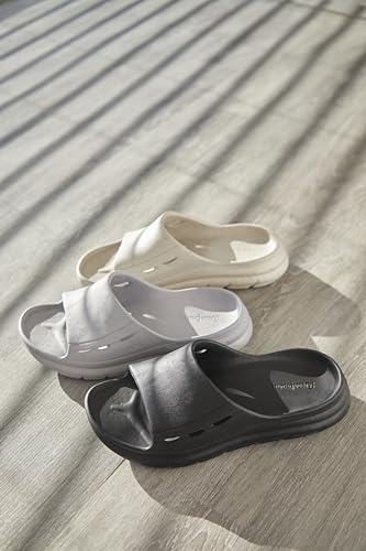 Dearfoams Men's Eva Lightweight Regrind Pillow Slide Sandal3