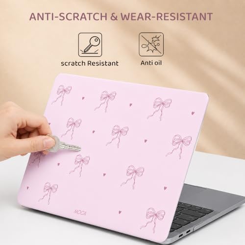 Image of MOCA Case Compatible with MacBook Air 13 inch M5 M4 M3 M2 2026-2022 Hardshell Cover for MacBook Air 13.6, A3449 A3240 A3113 A268