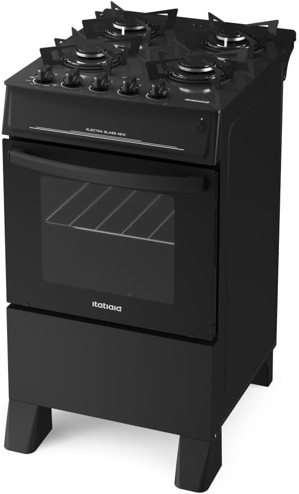 FOGAO ELECTRA GLASS NEW 4Q PTO - imagem principal do produto