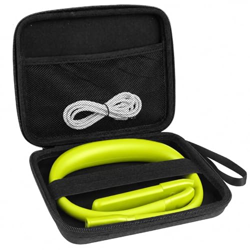 Image of Book Light with Storage Case: Rechargeable 2000mAh Neck Reading Lights for Books in Bed, Neck Light for Reading Crocheting Knitting Crafting Tools, Crochet Sewing Supplies Embroidery Light