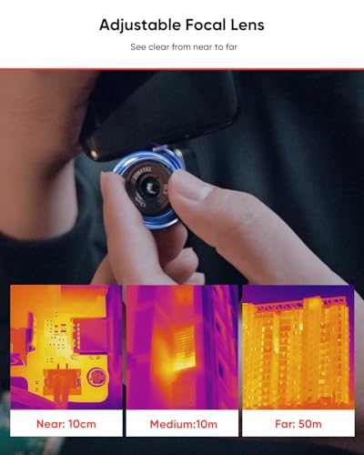 HIKMICRO Mini2 Plus V2, värmekamera för iPhone 15 & Android
