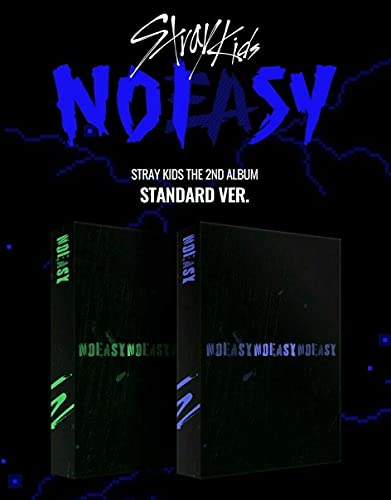 Stray Kids - NOEASY, Standard Edition (A Type Cover incl. CD, Photobook, Lyric Book, Sticker, Photocards, Folded Poster, PreOrder Benefit, Extra Photocards)