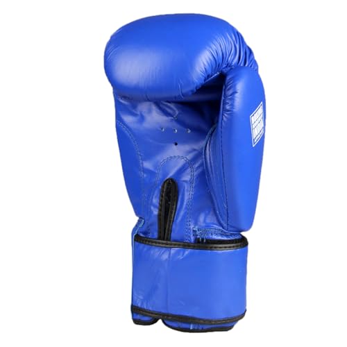 Image of RXN Training & Sparring Boxing Gloves for Men & Women | Natural Leather | MPF Molded Foam Padding | Hook & Loop Wrist Closure | Pre-Curved Fit for Boxing, Kickboxing, MMA & Fitness Training