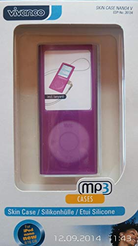 Vivanco SKIN CASE NANO4 V   fundas para mp3/mp4 Rosa