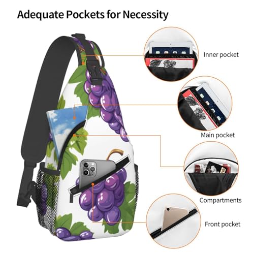 Mochila tipo sling ligera para trekking y ciclismo miniatura 4