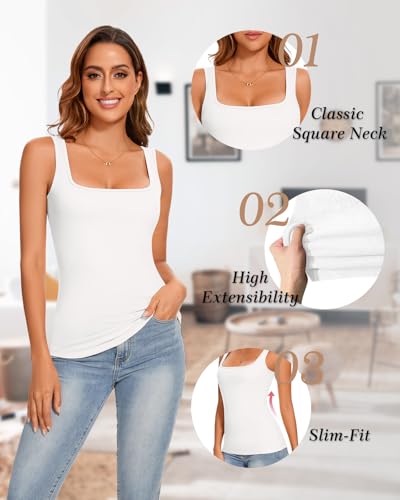 Image of Thermal Underwear Tank Top Fleece Shirt Cami Sleeveless Thermal Top Warm Undershirt Base Layer Women Cold Weather
