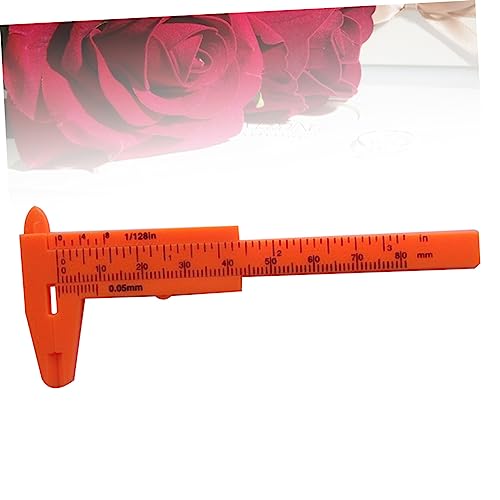 Calibrador Vernier de Plástico Mini para Joyería miniatura 3
